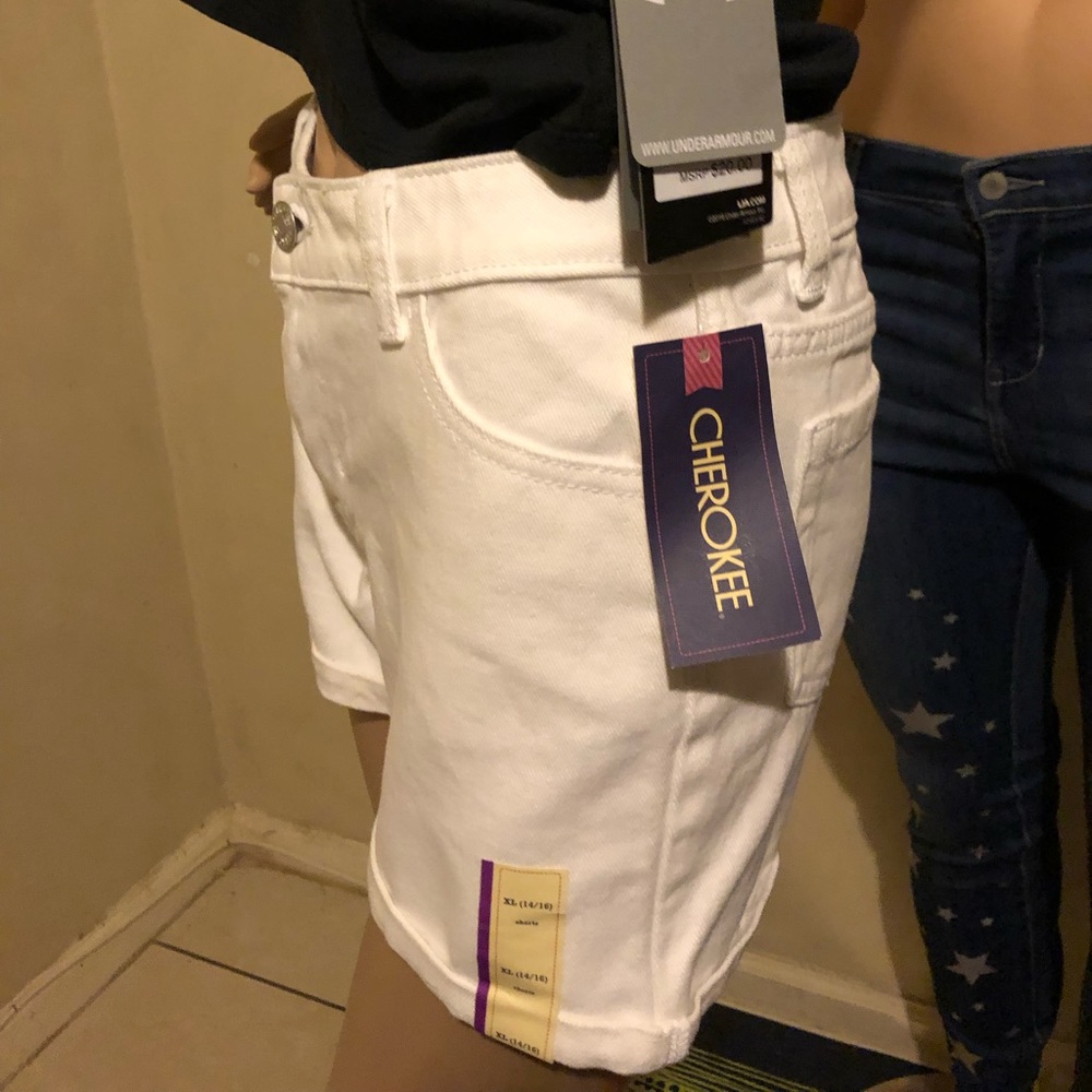 White short